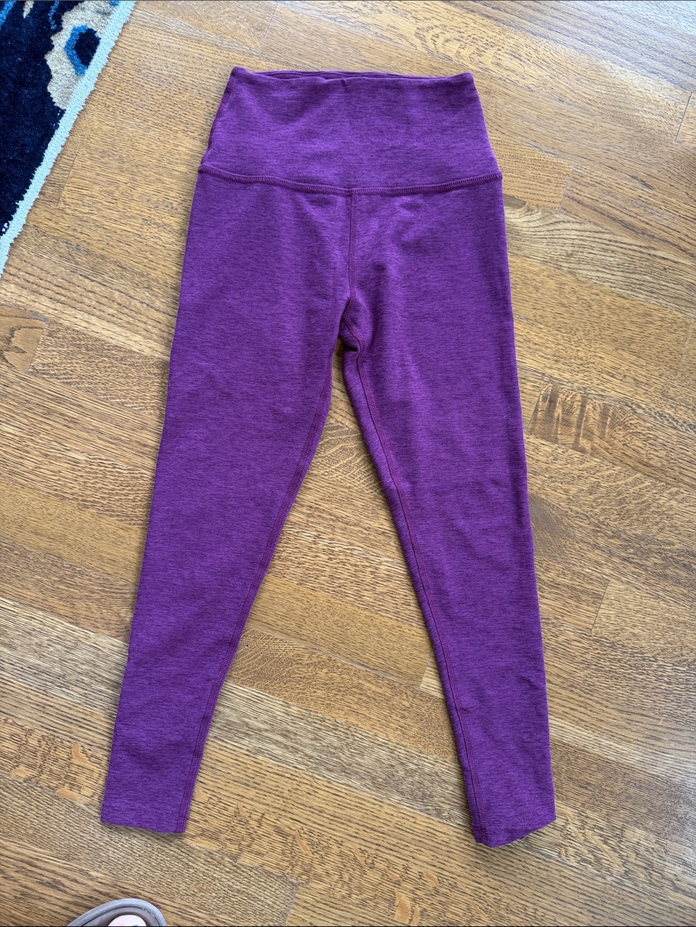 Beyond Yoga women High-Waist Plum Purple Leggings